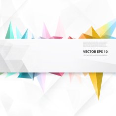 Vector Triangles pattern background N6