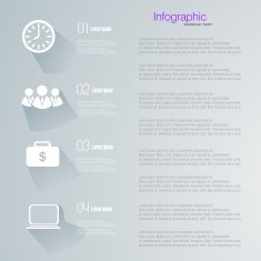 Business infographic design N241