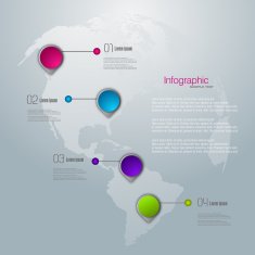 Business infographic design N242