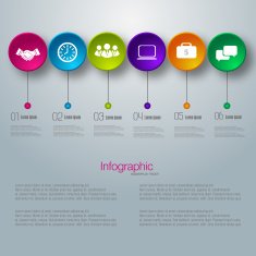 Business infographic design N243