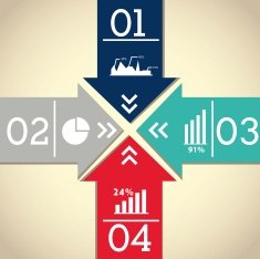 arrows infographics N22