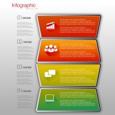 Business infographic design N245