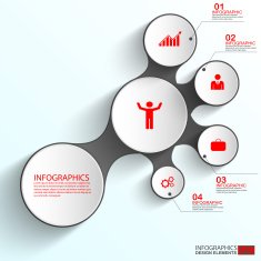 Abstract paper infographic N51