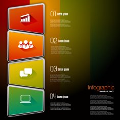 Business infographic design N256