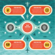 Infographics Concept - Vector Scheme