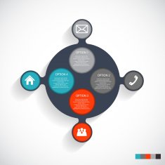 Infographic Templates for Business Vector Illustration N1058