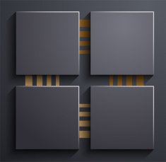 Design elements of dark metal N5