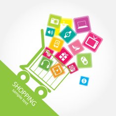 Shopping online concept N4