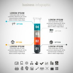 business infographic N372