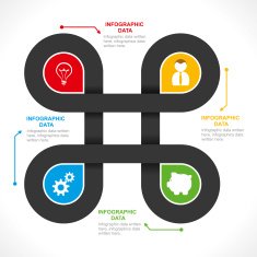 creative business info-graphics N4