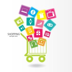 Shopping online concept N5