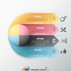 Modern Infographic Options Banner N37