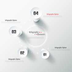 Modern Infographic Options Banner N39
