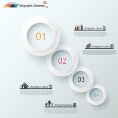 Modern infographic option banner N67