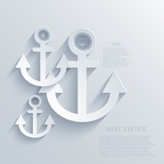 Vector modern anchor background Eps 10
