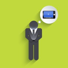 Vector flat modern business background Eps 10