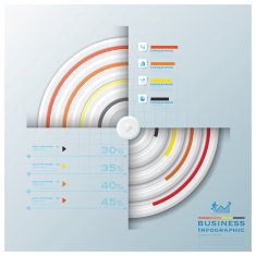Modern Circle Business Infographic N5