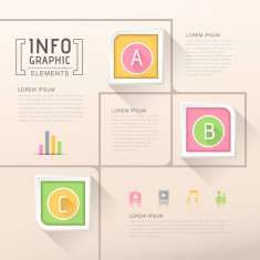 abstract option infographics N5
