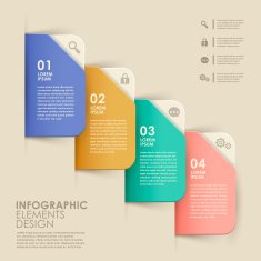 abstract banner infographics N16