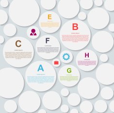 Abstract paper infographic N54