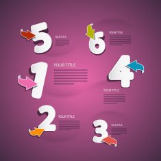 Progress Steps for Tutorial Infographics N2