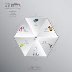 Minimal infographics design N12