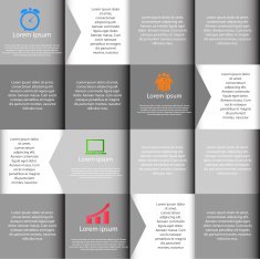 INFOGRAPHICS design elements vector illustration N149