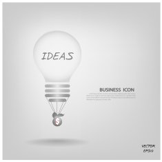 business and Creative light bulb N2