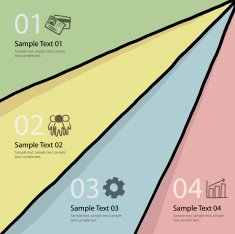 four steps vector layout N4