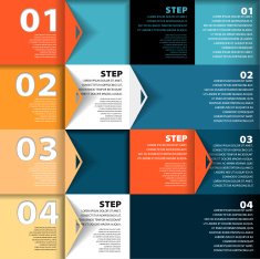 Vector squares background design concept