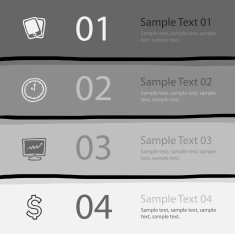 four steps vector layout N5