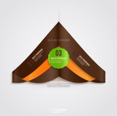 Abstract infographics design N43
