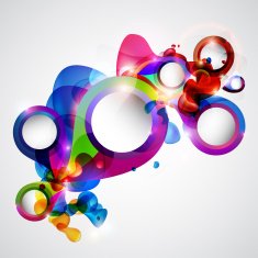 Abstract banners N24