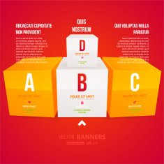 Abstract infografics design N23