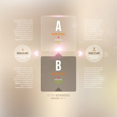 Abstract infografics design N25