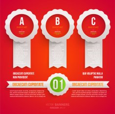 Abstract infografics design N26