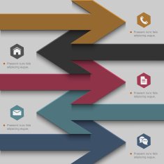 Banners-arrows N4