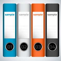 Business concept with text fields N5