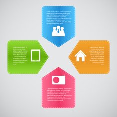 Infographic template business vector illustration N98
