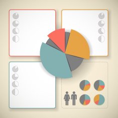Vintage infographics set N3