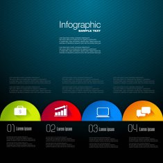 Business infographic design N264