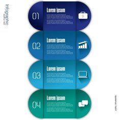 Business infographic design N268