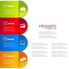 Business infographic design N276