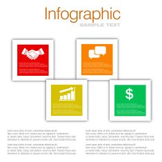 Business infographic design N282