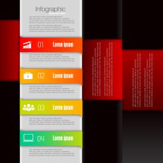 Business infographic design N287