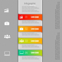 Business infographic design N289