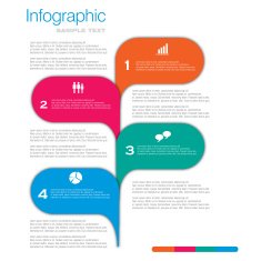 Business infographic design N295