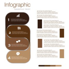 Business infographic design N297