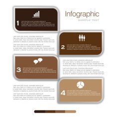 Business infographic design N337