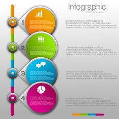 Business infographic design N358